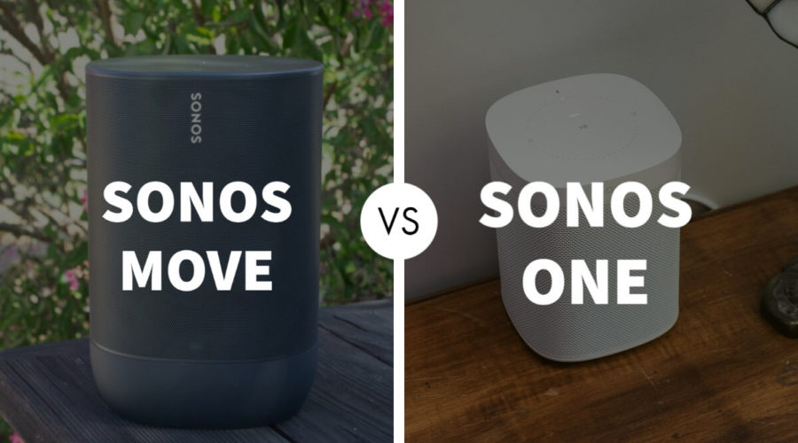 Sonos Move vs Sonos One Speaker