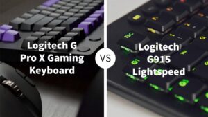 Logitech G Pro X Gaming Keyboard vs Logitech G915 Lightspeed