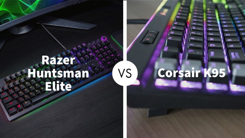 Razer Huntsman Elite Vs Corsair K95 RGB Platinum