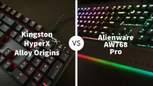 Kingston HyperX Alloy Origins Vs Alienware AW768 Pro