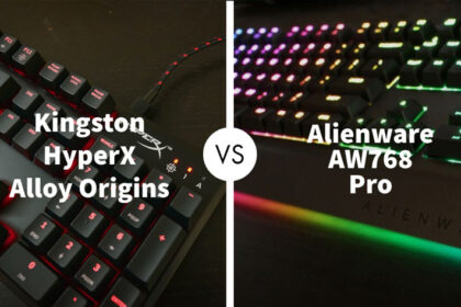 Kingston HyperX Alloy Origins Vs Alienware AW768 Pro