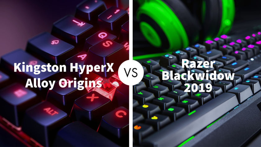 Kingston HyperX Alloy Origins Vs Razer Blackwidow 2019